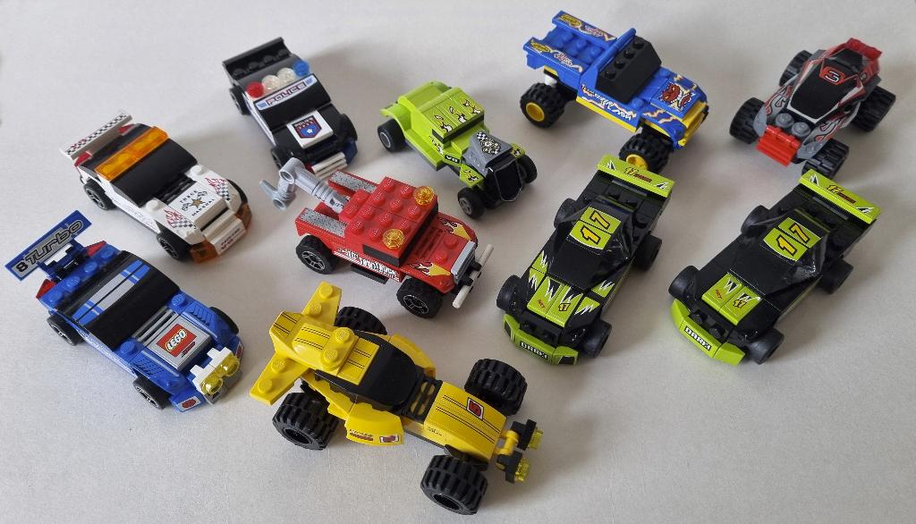 Lego Tiny Turbo's 15 stuks, Ophalen of Verzenden, Gebruikt, Complete set, Lego