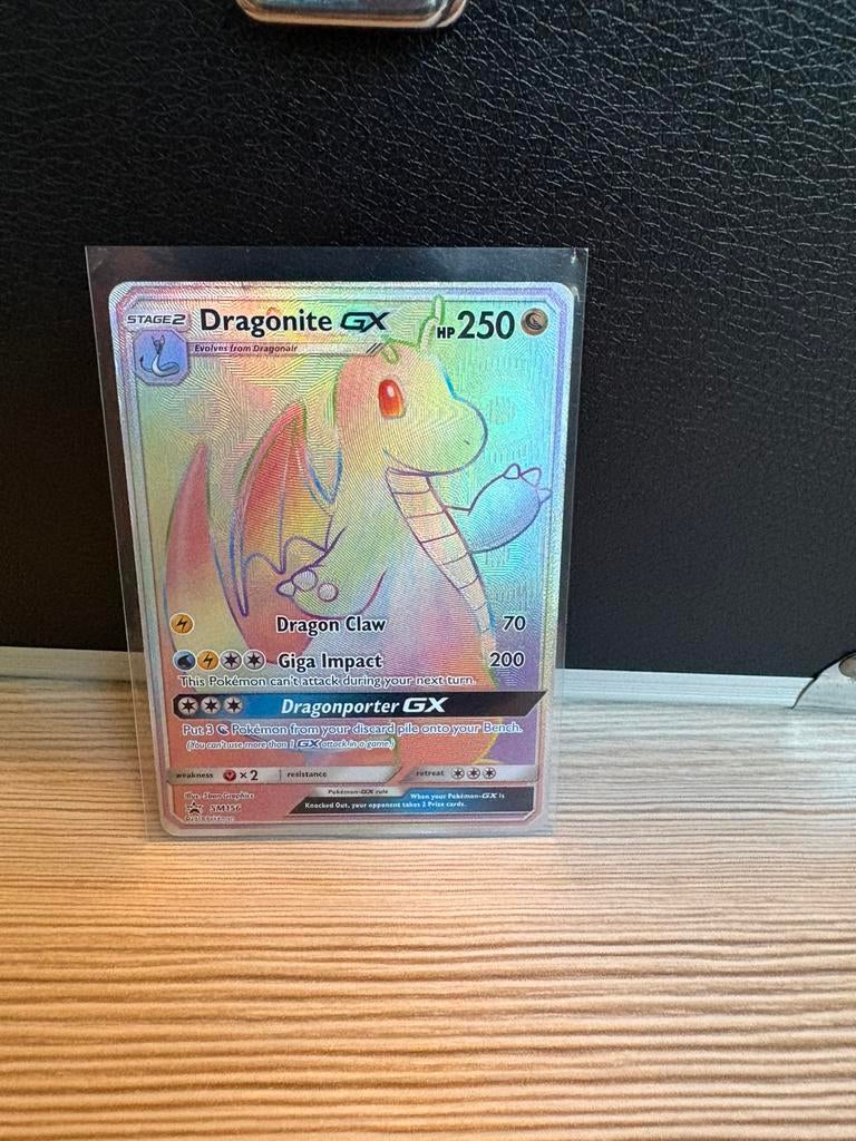 Charizard gx rainbow, Ophalen of Verzenden, Zo goed als nieuw, Meerdere kaarten, Foil