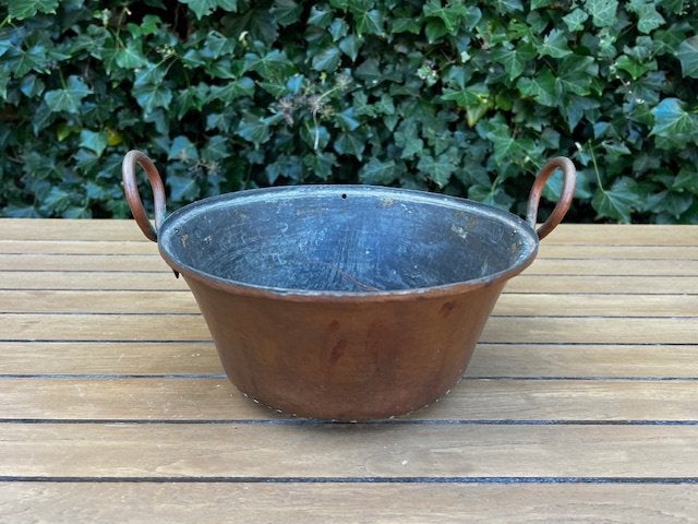 Antieke Koperen Vergiet - 26 cm, Antiek en Kunst, Antiek | Koper en Brons, Ophalen of Verzenden, Koper