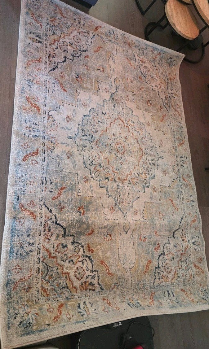 IKEA vloerkleed Onsevig 160x235, Ophalen, Beige, 150 tot 200 cm, Rechthoekig