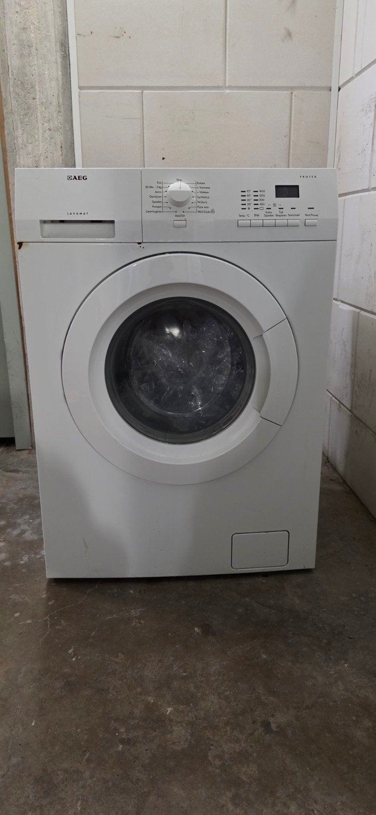 AEG Lavamat wasmachine - Gebruikt, Witgoed en Apparatuur, Wasmachines, Ophalen, Gebruikt, Voorlader, 85 tot 90 cm