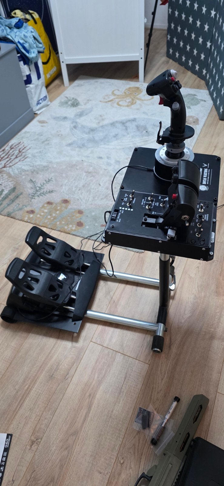 Thrustmaster HOTAS Warthog & T-Flight Rudder Pedals, Ophalen, Overige merken, Gebruikt