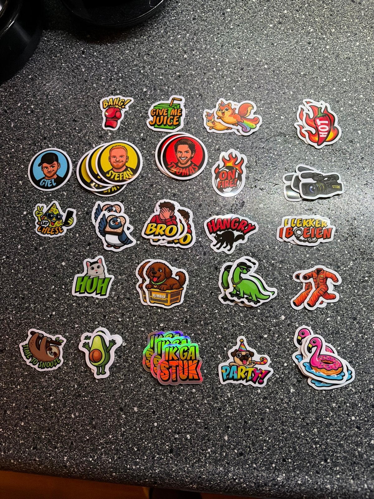Jumbo stickerjacht actie - losse stickers, ruilen mag ook, Verzamelen, Ophalen of Verzenden, Nieuw, Winkel of Supermarkt