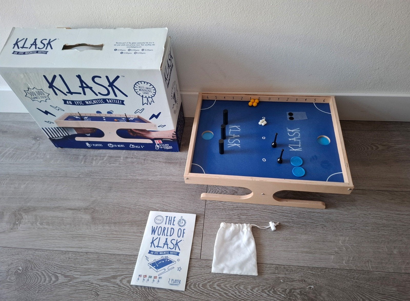 Klask an epic magnetic battle, Ophalen of Verzenden, Gebruikt