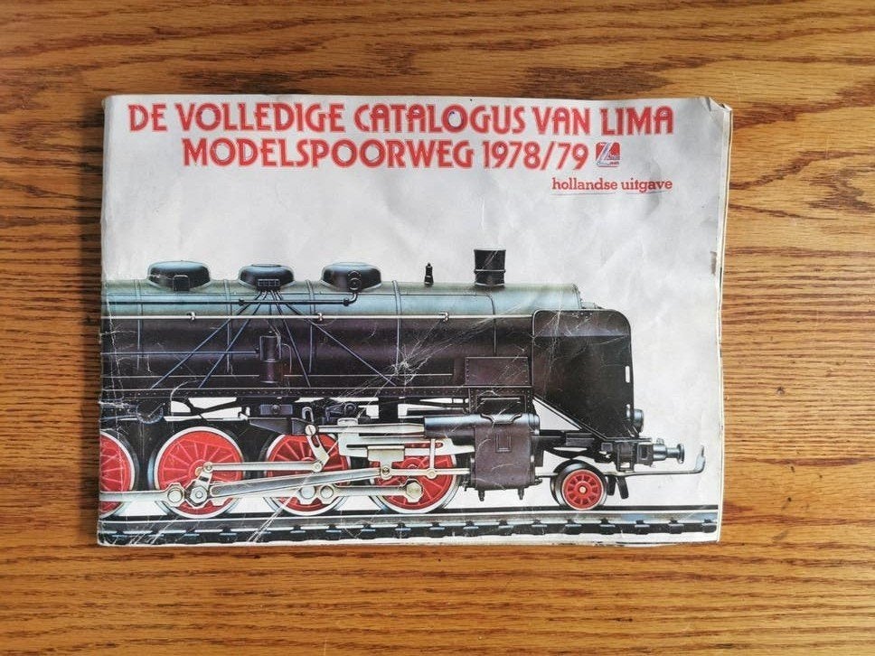 Lima Modeltrein Catalogus 1978/79, Overige merken, Gebruikt, Gelijkstroom, Boek, Tijdschrift of Catalogus