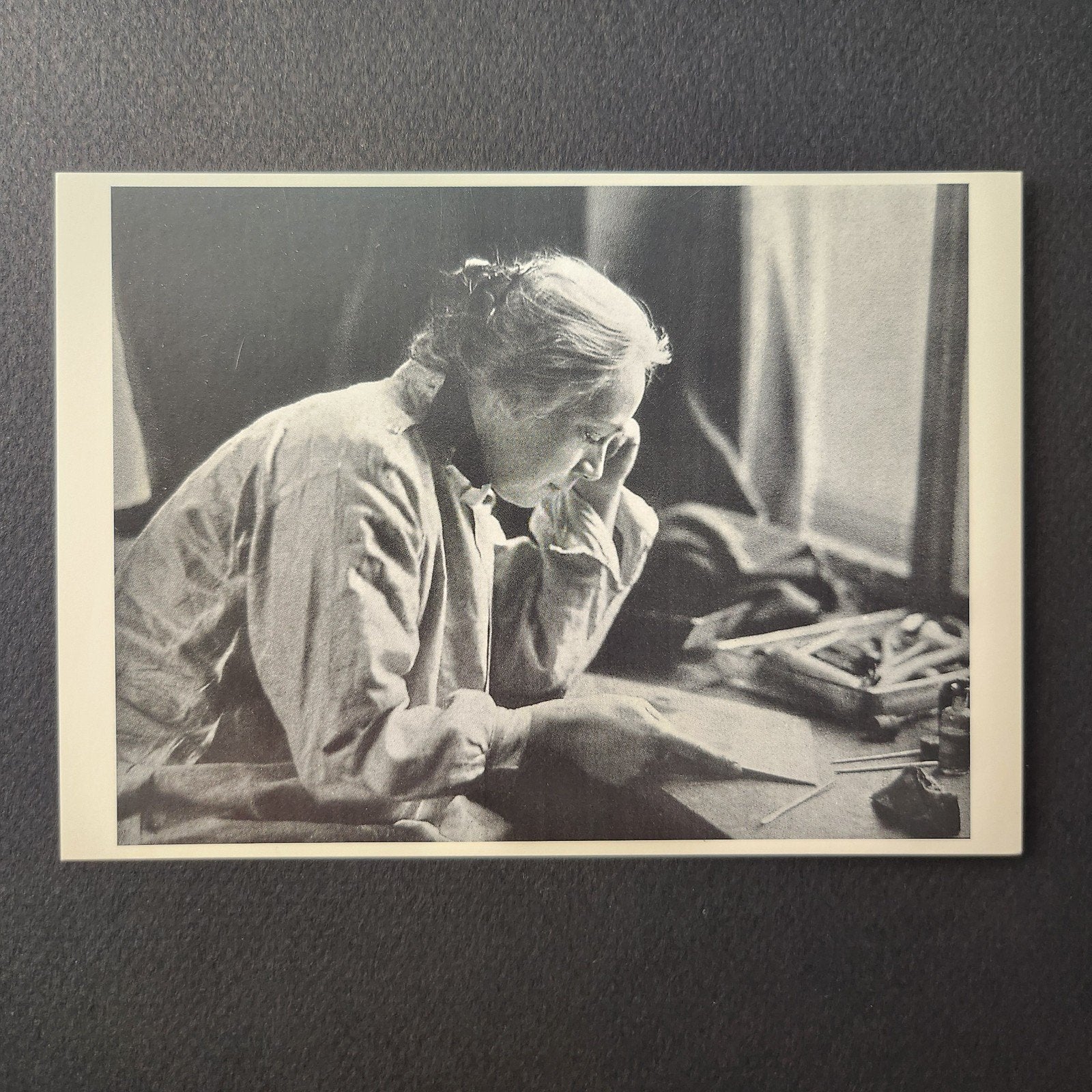 F1 Käthe Kollwitz - Kaart van kunstenaar zelf, Verzenden, 1980 tot heden, Ongelopen, Cultuur en Media