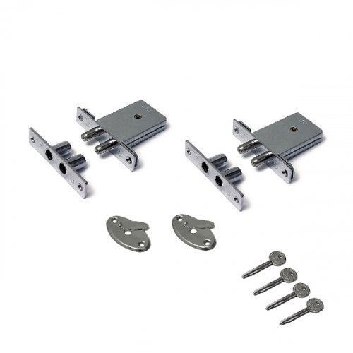 Set van 2 Pensloten (Gelijksluitend) - SKG*, Verzenden, Nieuw, IJzer, Slot