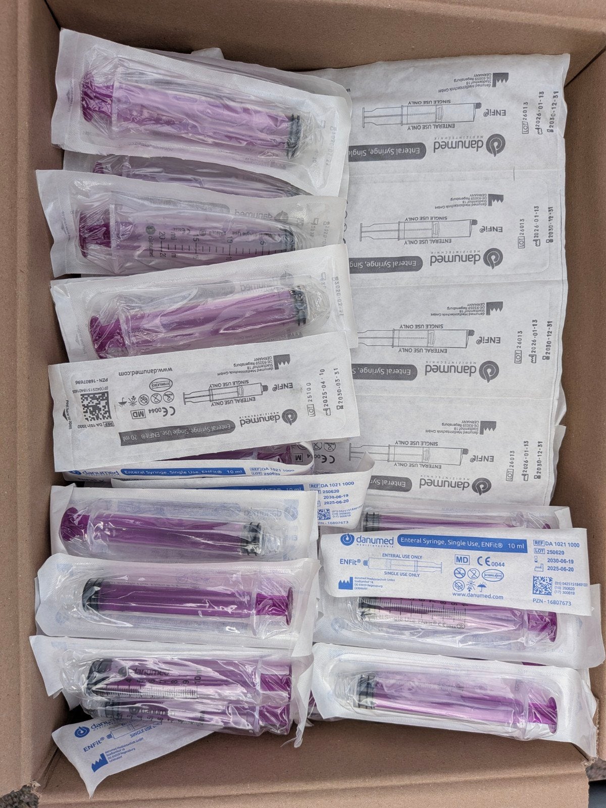 107 spuiten (60ml, 20ml, 10ml) en sonde toebehoren, Ophalen of Verzenden, Overige typen