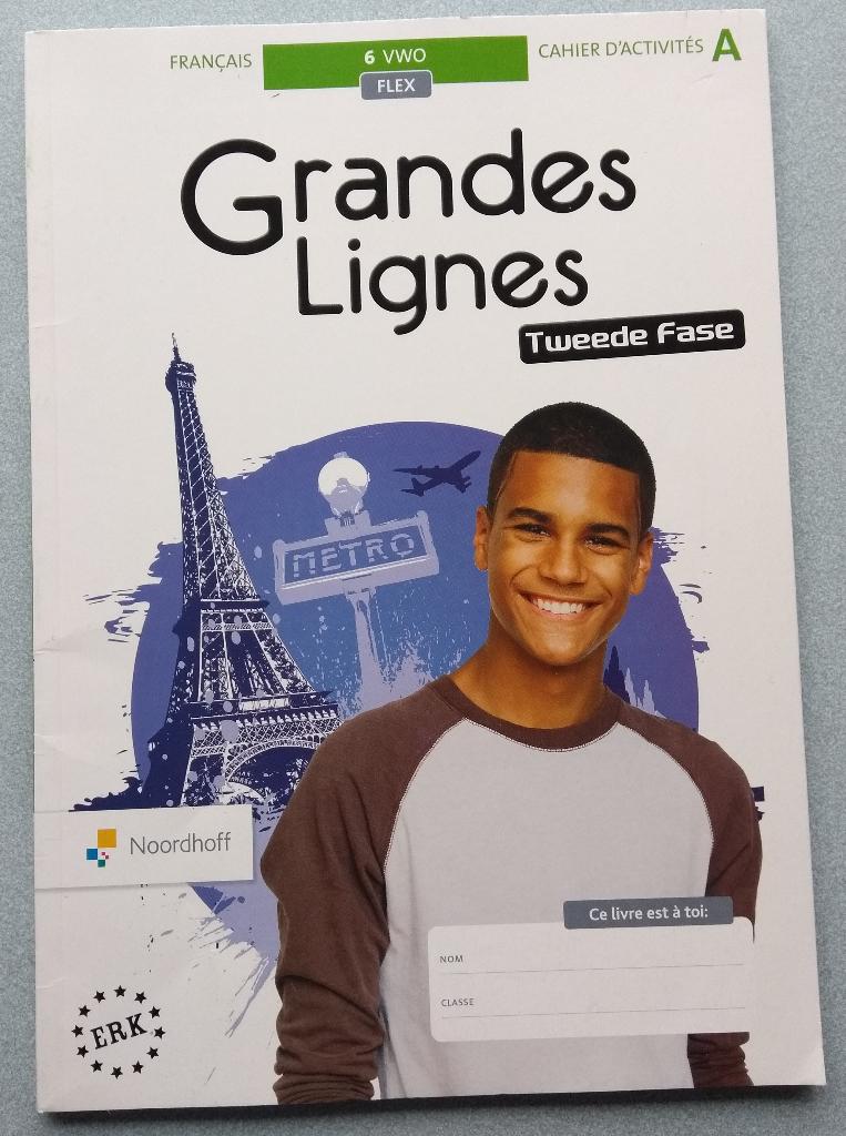 97889001880224 Grandes Lignes Flex 6 vwo Werkboek A, Verzenden, Zo goed als nieuw, VWO