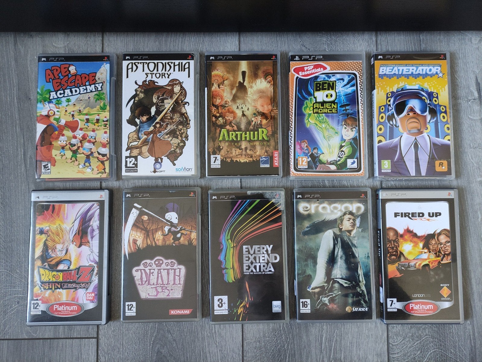PSP playstation portable games, vanaf €1 per stuk, 1 speler, Ophalen of Verzenden, Zo goed als nieuw, Vanaf 3 jaar