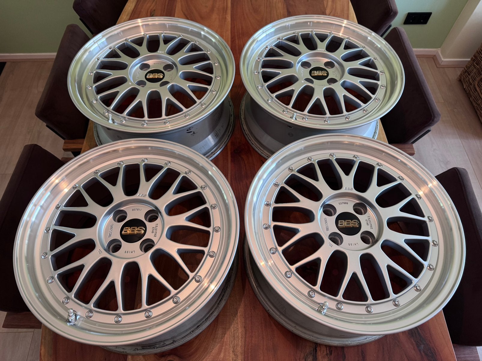 BBS LM198 4x100 17 inch 7,5J le mans, Ophalen