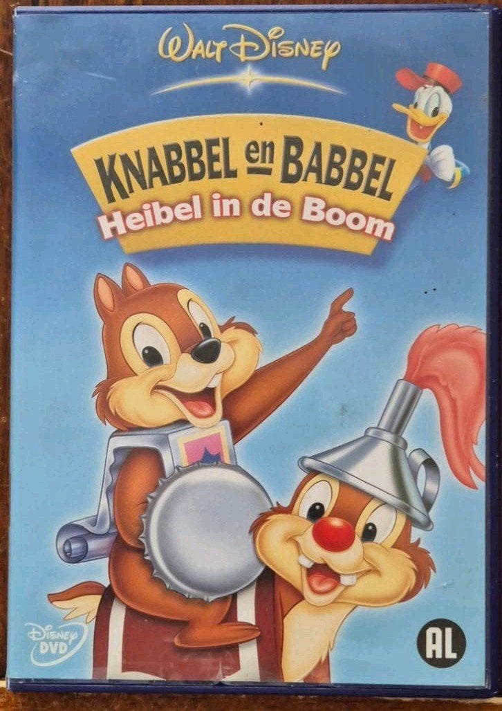 Walt Disney Knabbel en Babbel: Heibel in de Boom DVD, Cd's en Dvd's, Dvd's | Kinderen en Jeugd, Gebruikt, Film, Avontuur, Alle leeftijden