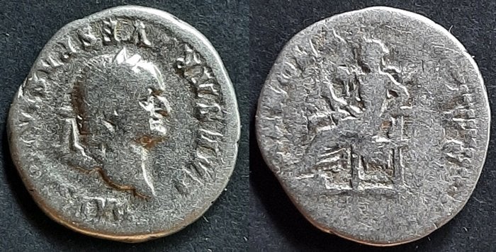 Denarius Vespasianus Annona, Postzegels en Munten, Munten | Europa | Niet-Euromunten, Verzenden, Overige landen, Zilver