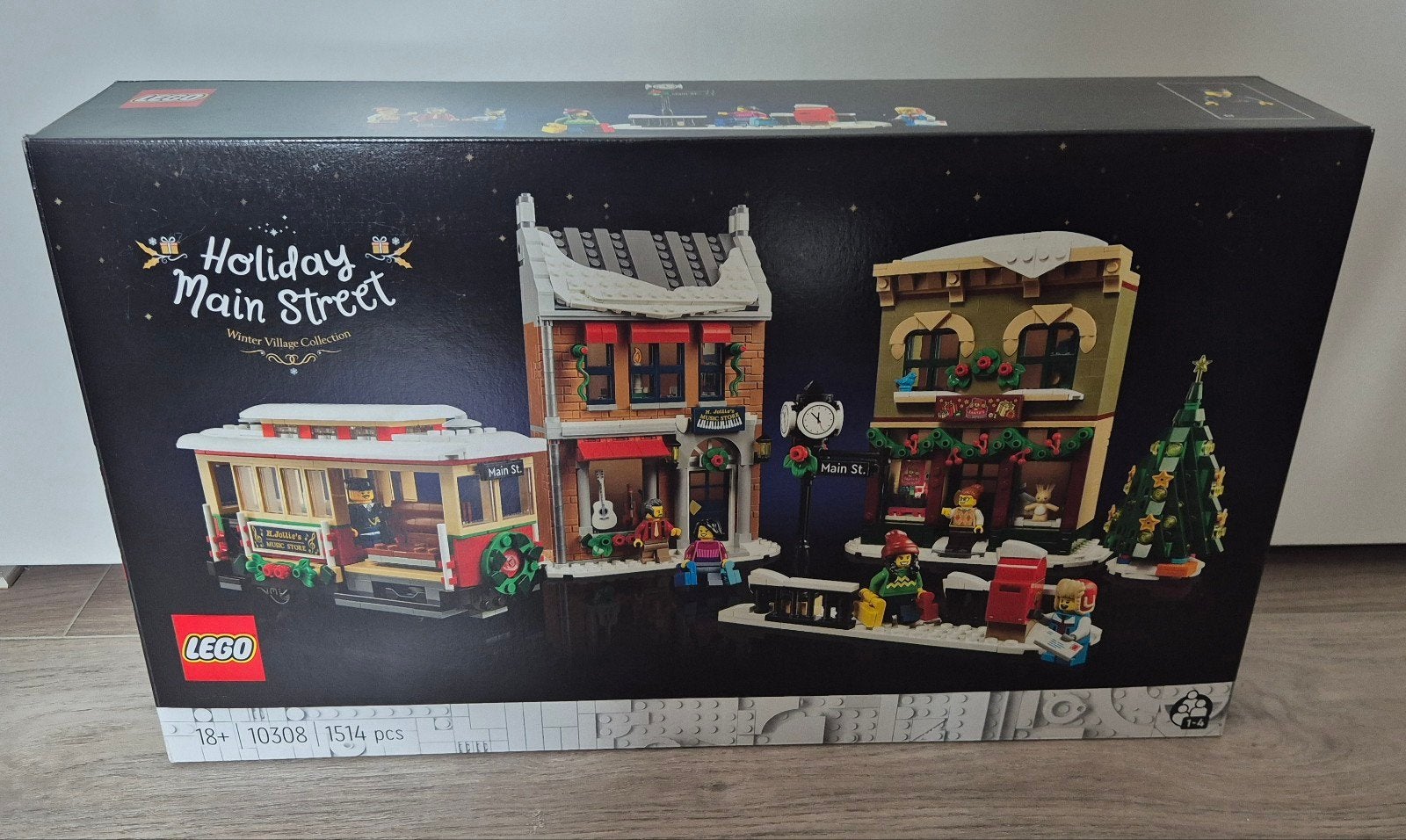 Lego 10308 Holiday Main Street NIEUW, Lego, Nieuw, Ophalen of Verzenden, Icons
