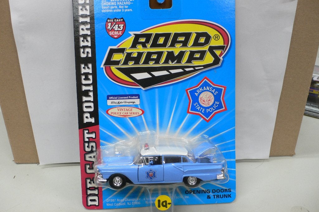 ford fairlane 1956  akansas state police  1/43, Verzenden, Nieuw, Auto, Overige merken