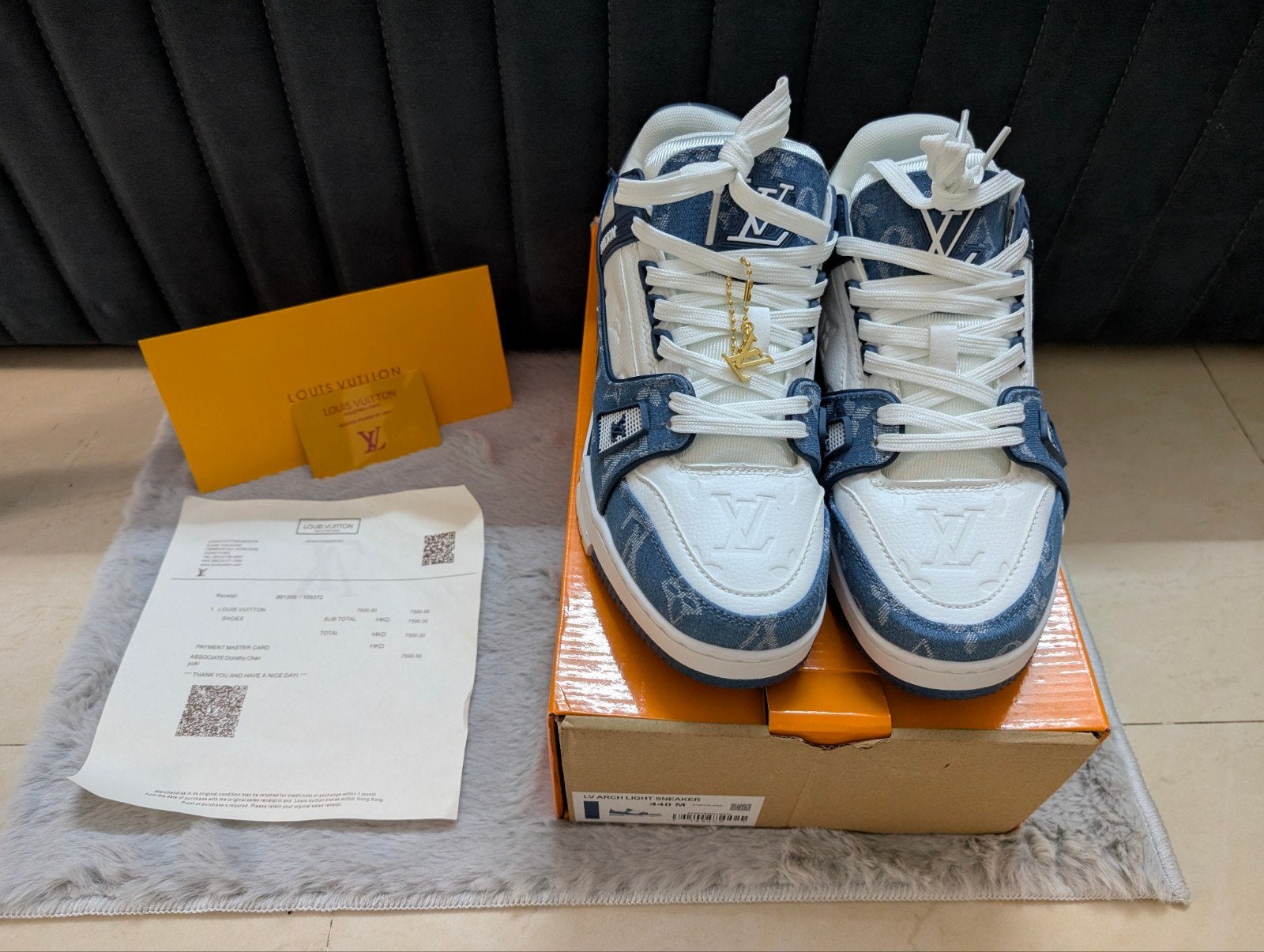 Louis Vuitton LV Trainer Sneakers Blauw Maat 44, Kleding | Heren, Schoenen, Blauw, Nieuw, Ophalen of Verzenden, Sneakers of Gympen