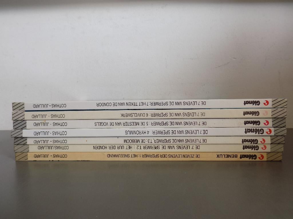 De 7 levens van de Sperwer ~ Complete serie 1 t/m 7, Complete serie of reeks, Ophalen of Verzenden, Gelezen