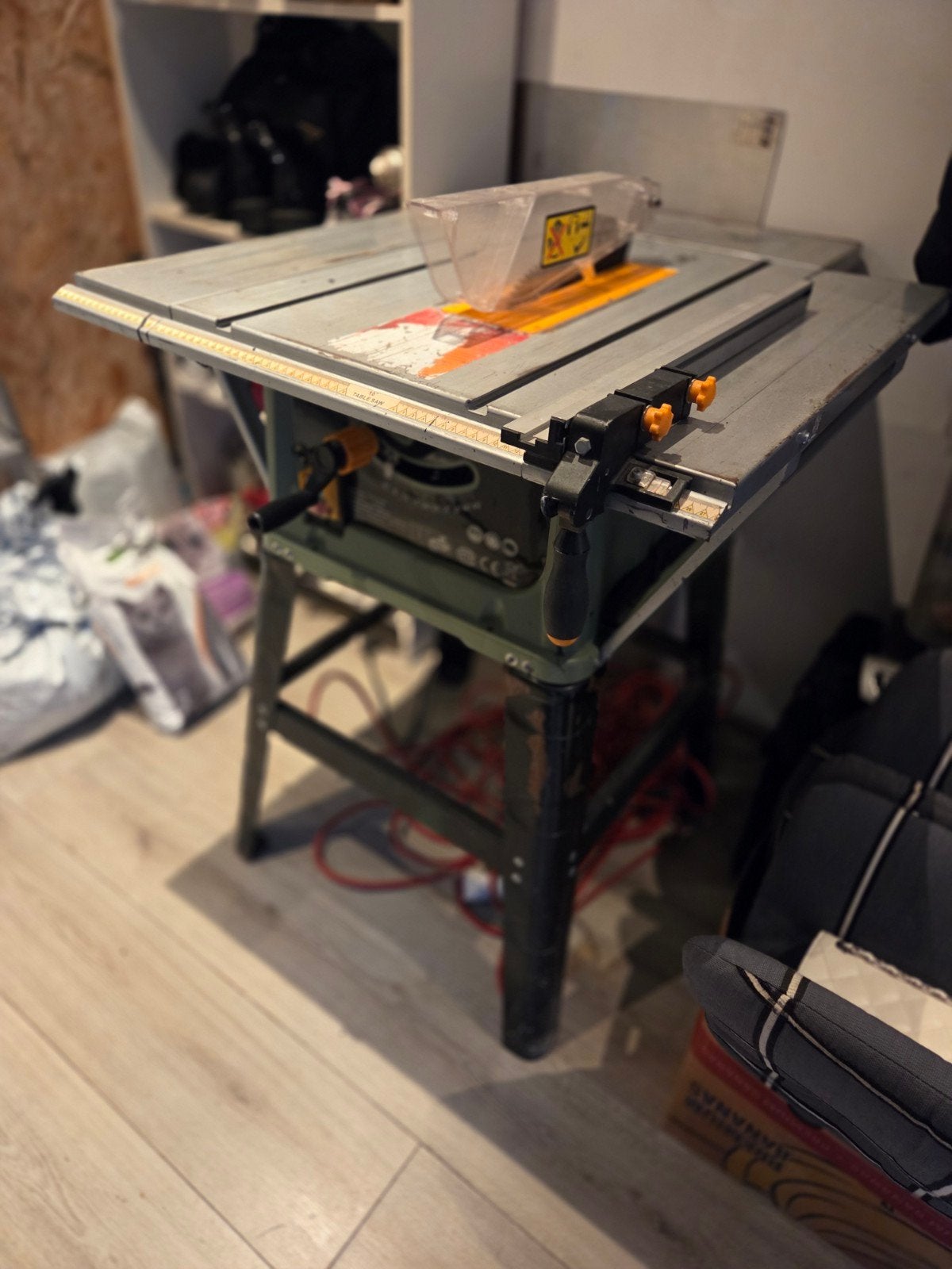 2Force Tafelzaag 1500W - Krachtige Cirkelzaag, Doe-het-zelf en Verbouw, Ophalen of Verzenden