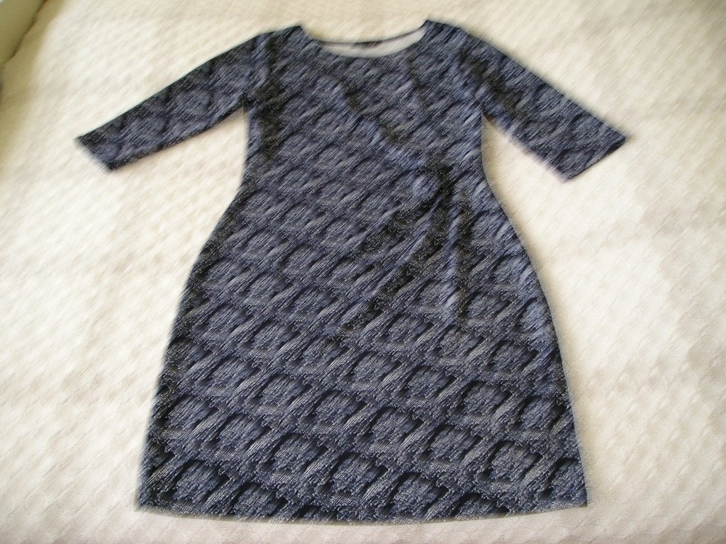 aparte blauw/witte jurk Smashed Lemon maat 42, Kleding | Dames, Ophalen, Blauw, Maat 42/44 (L), Zo goed als nieuw