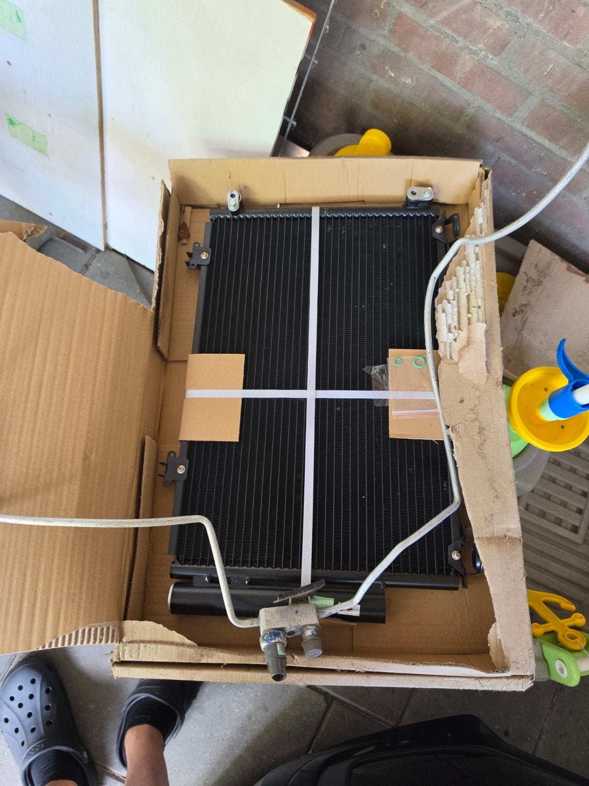 Toyota Yaris p1 airco revisie set condensor airco leiding, Auto-onderdelen, Ophalen of Verzenden, Nieuw, Toyota
