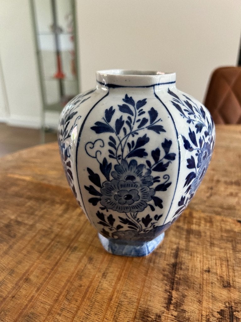 Vaas / bloemen vaas - Delfts Blauw - Mosa Maastricht, Antiek en Kunst, Antiek | Vazen, Ophalen of Verzenden