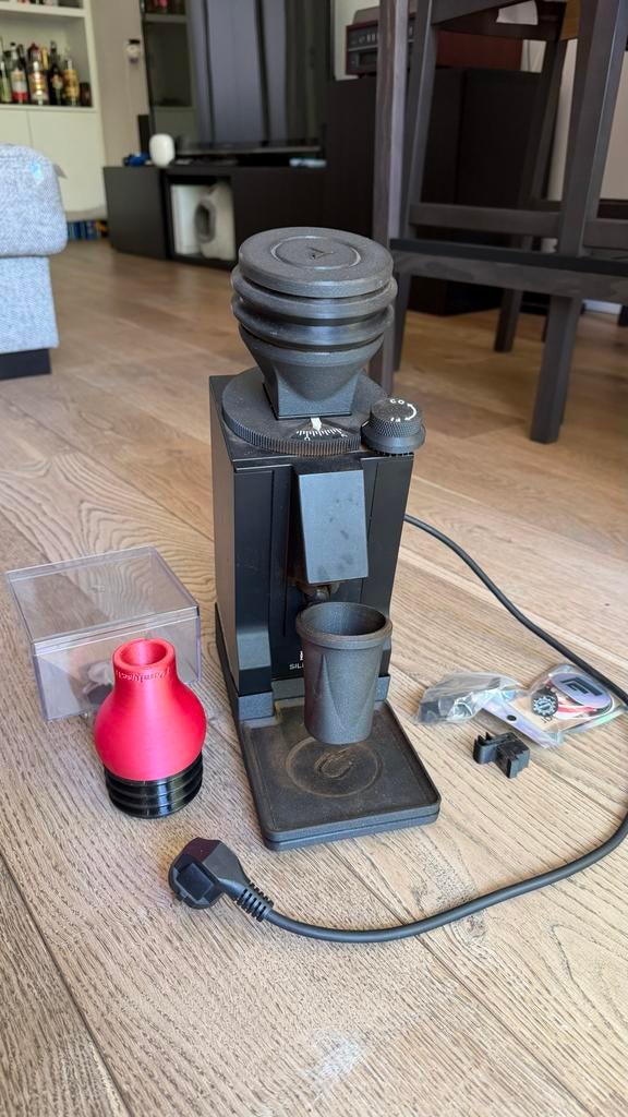 Eureka Mignon Silenzio met Mods, Witgoed en Apparatuur, Ophalen of Verzenden, Zo goed als nieuw, Overige modellen, Koffiebonen