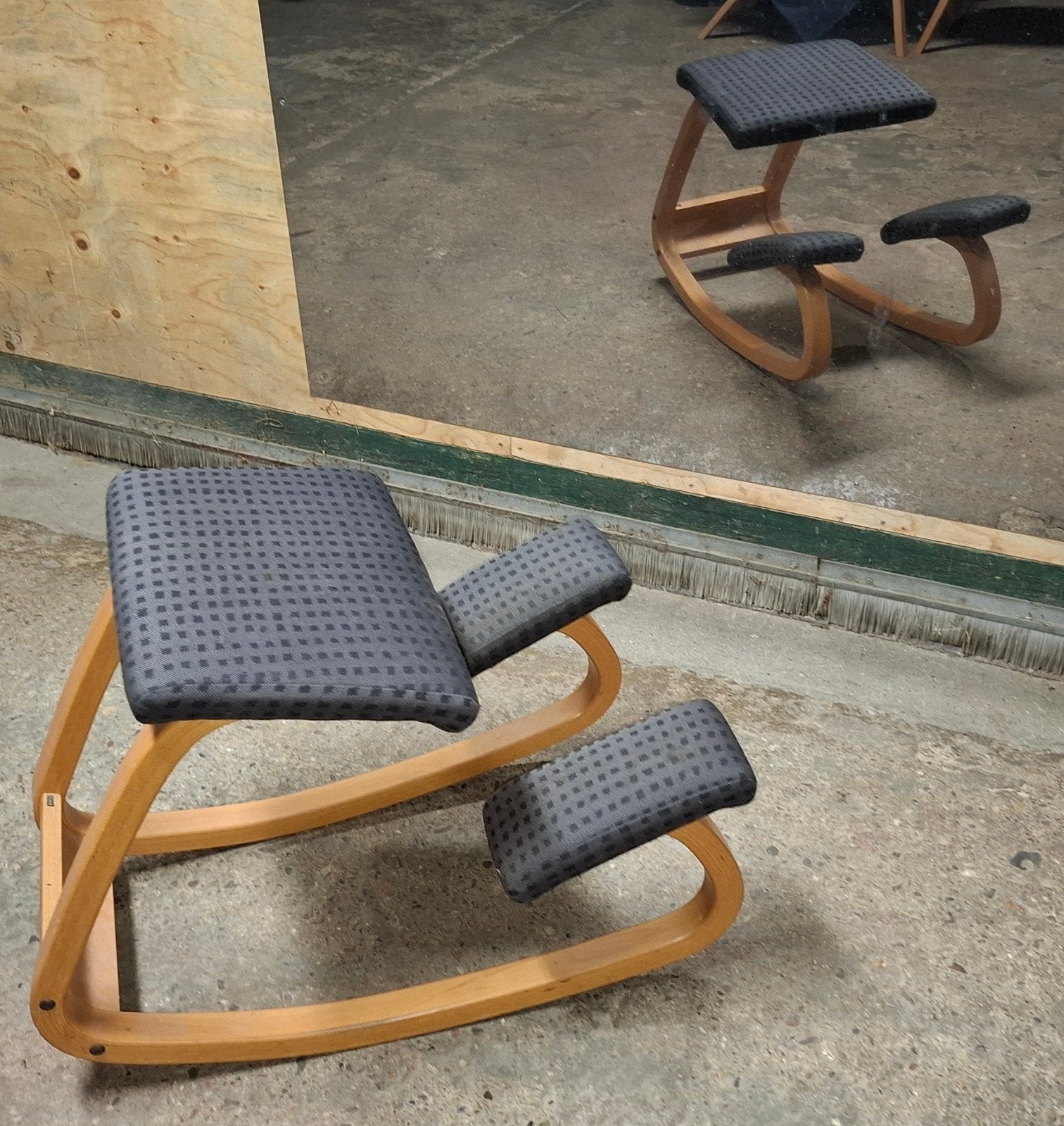 Stokke kniestoel - Variér Variable Balans, Ophalen, Gebruikt, Scandinavisch, Stof