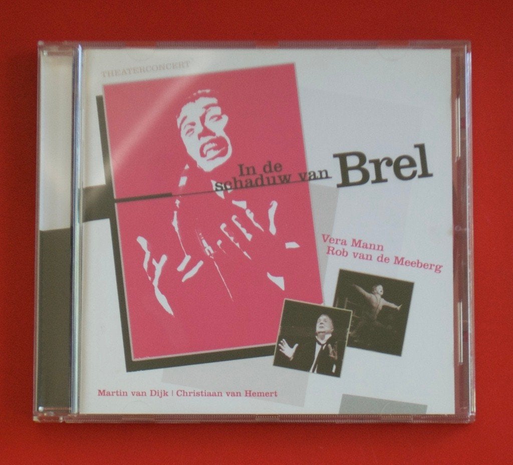 cd In de Schaduw van Brel Rob van de Meeberg en Vera Mann, Cd's en Dvd's, Ophalen of Verzenden, Zo goed als nieuw, Nederlandstalig