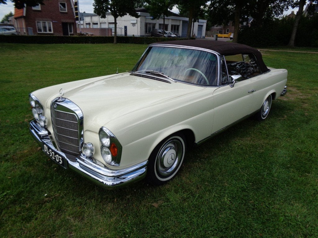 Mercedes-benz OVERIGE originele cabrio w111 220, Gebruikt, Overige modellen, Cabriolet, Beige