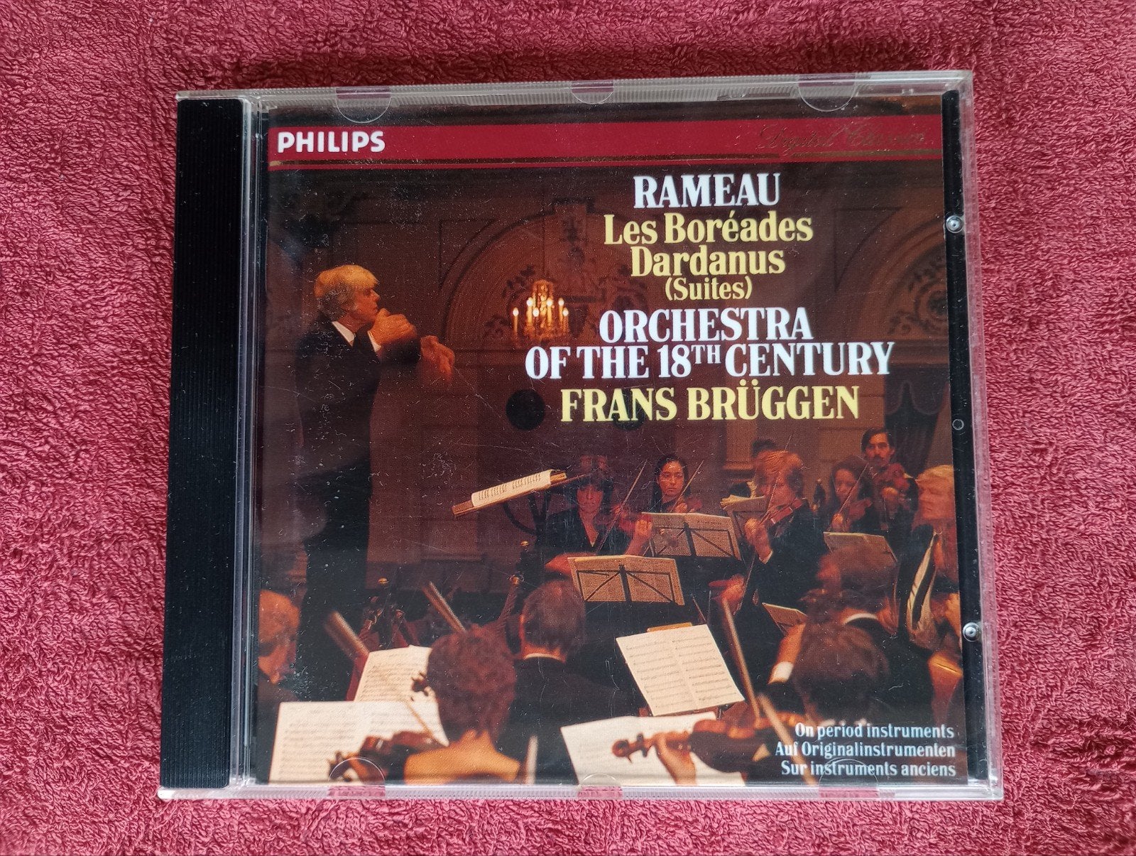 Rameau suites Les Boreades & Dardanus & Frans Brüggen, Ophalen of Verzenden, Barok, Gebruikt, Orkest of Ballet