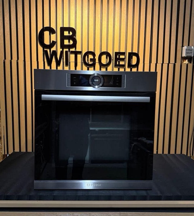 Luxe Bosch serie 8 combi oven magnetron pyrolyse 60cm hoog, Ophalen, 60 cm of meer, Bosch, Zo goed als nieuw
