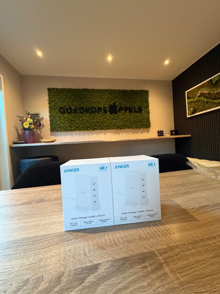 Anker-oplader 240 W, 4 Poorten | nieuw/ongeopend, Ophalen, Apple, Cupertino California, Nieuw