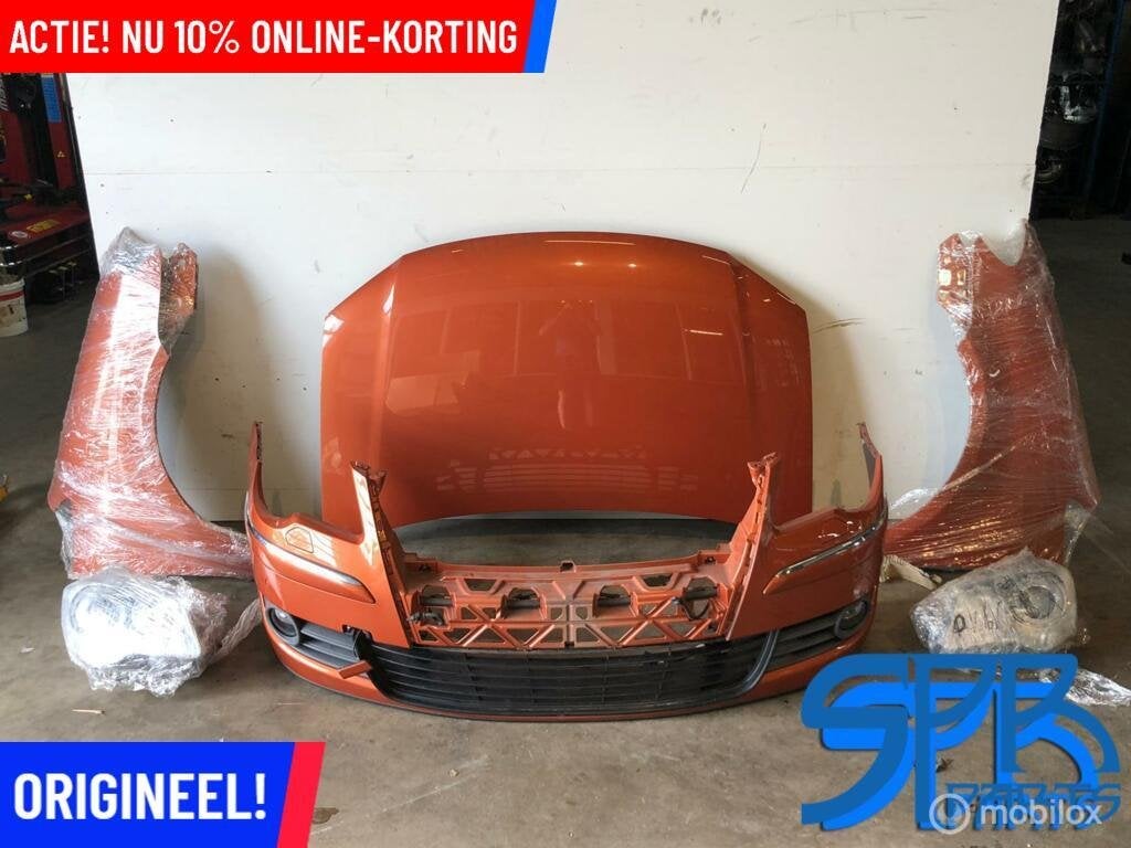 TOURAN II FACELIFT LA3U Voorkop ('06-'10) XENON PDC SRA KOP, Gebruikt, Volkswagen, Ophalen of Verzenden, Volkswagen