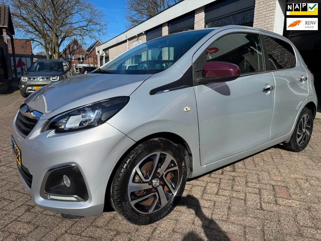 Peugeot 108 1.0 e-VTi Première AIRCO LM VELGEN ORG 88089 KM, Voorwielaandrijving, Euro 5, Gebruikt, 4 stoelen