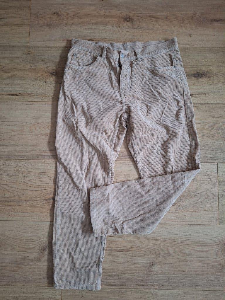 Carhartt WIP | Newel Pant Beige Corduroy | Maat 33, Ophalen, Beige, Overige maten, Zo goed als nieuw