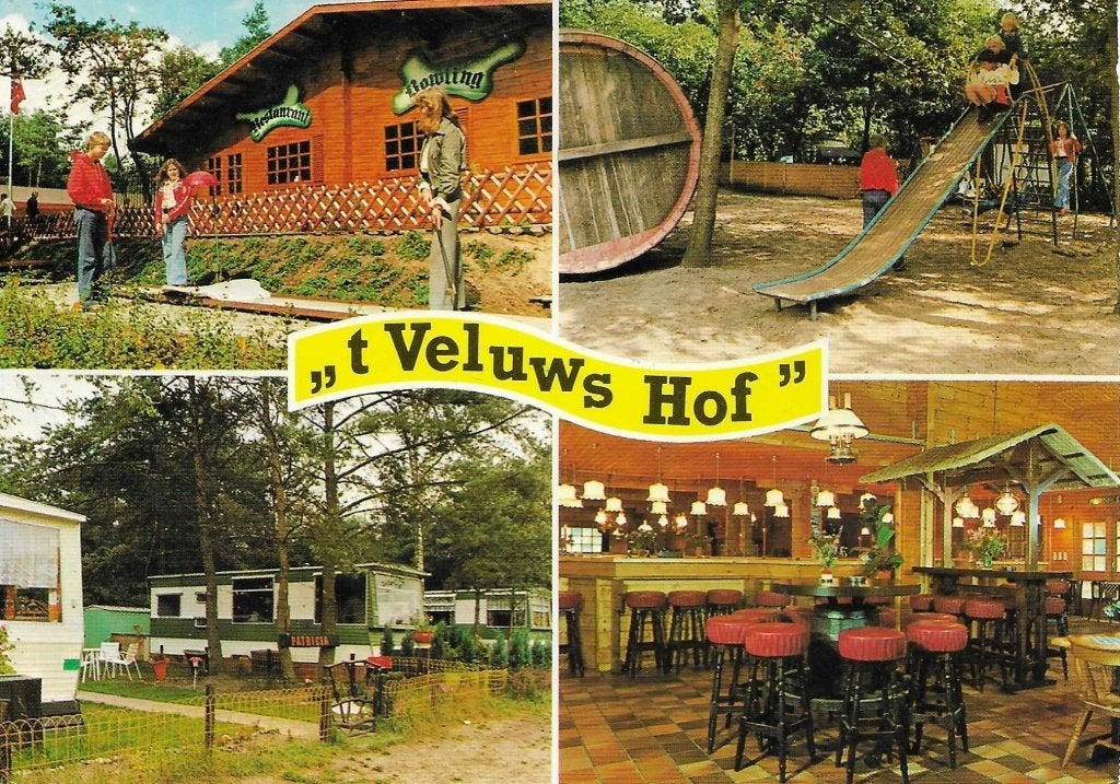 Hoenderloo- -4-luik., Ophalen of Verzenden, 1960 tot 1980, Gelopen, Gelderland