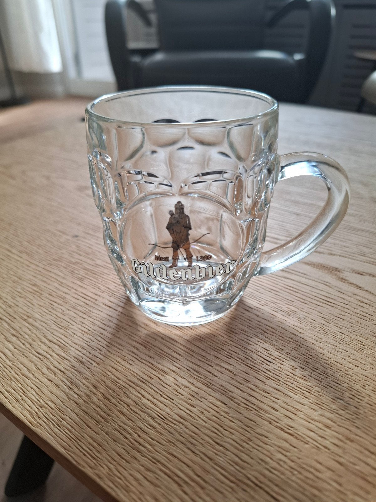 Gildenbier glas, Verzamelen, Ophalen of Verzenden, Zo goed als nieuw, Bierglas