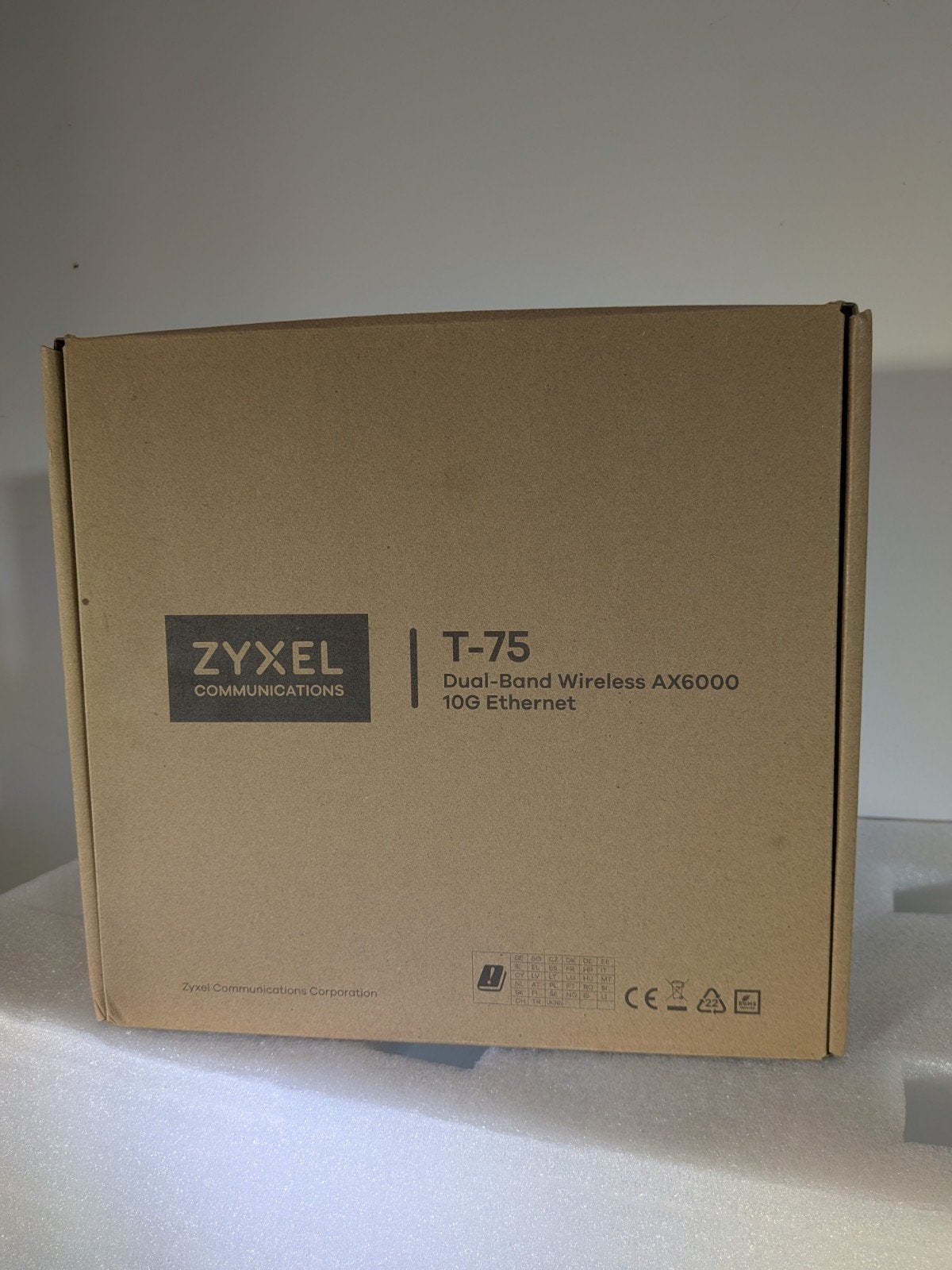 Zyxel T-75 Dual-Band Wireless AX6000 10G Ethernet Router, Computers en Software, Routers en Modems, Ophalen of Verzenden, Zo goed als nieuw