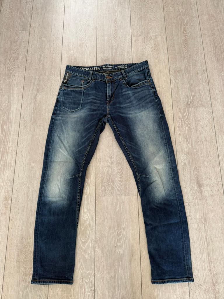 Pme legend jeans skymaster maat 34-32, Ophalen of Verzenden, Zo goed als nieuw, Blauw, W33 - W34 (confectie 48/50)