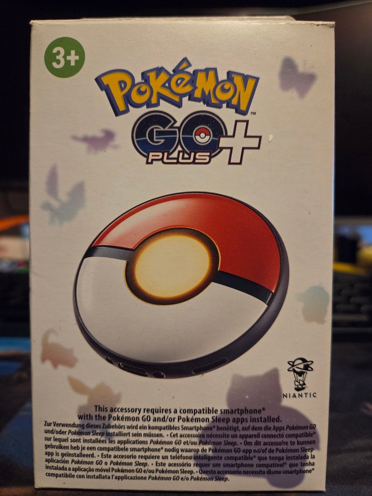 Pokémon Go Plus + Accessoire voor Pokémon Go & Sleep, Nieuw, Mobiel, RGB verlichting, Overige typen