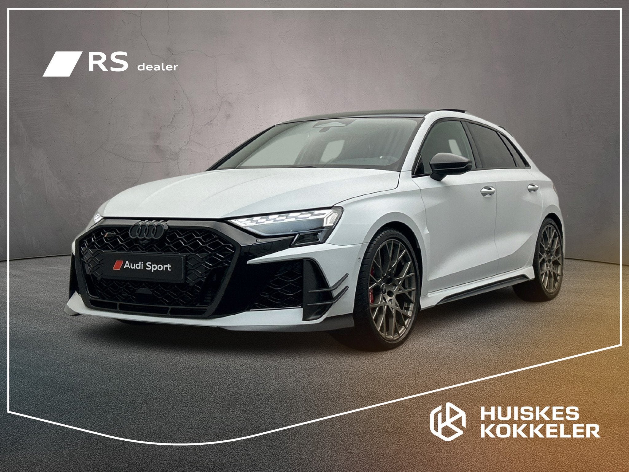 Audi RS 3 Sportback, Auto's, Euro 6, RS3, 4x4, Zwart