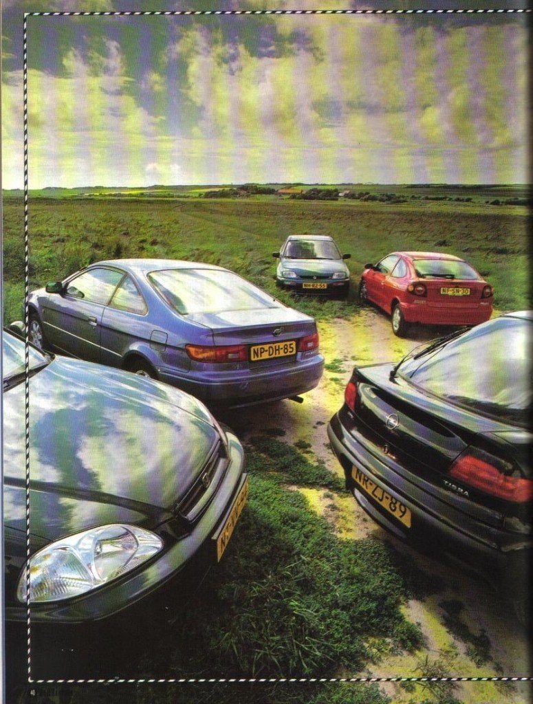 Autokampioen multitest Civic,323,Tigra,Megane,Paseo 1996, Ophalen of Verzenden, Gelezen