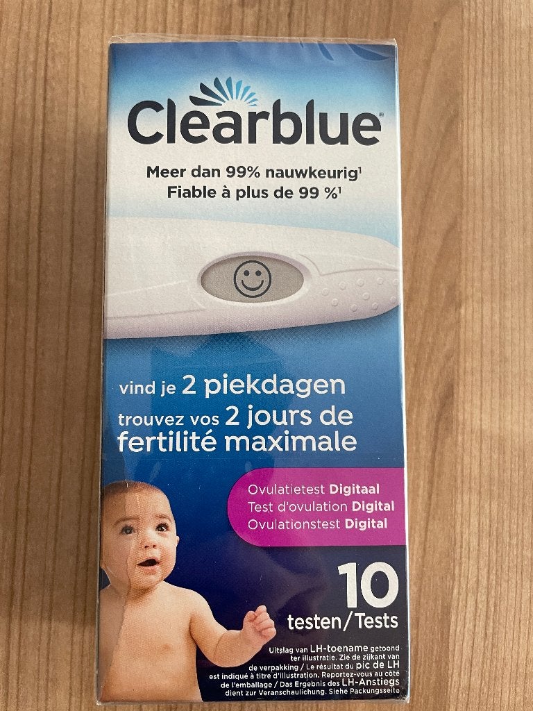 NIEUW Clearblue ovulatietesten, Ophalen of Verzenden, Nieuw, Overige typen