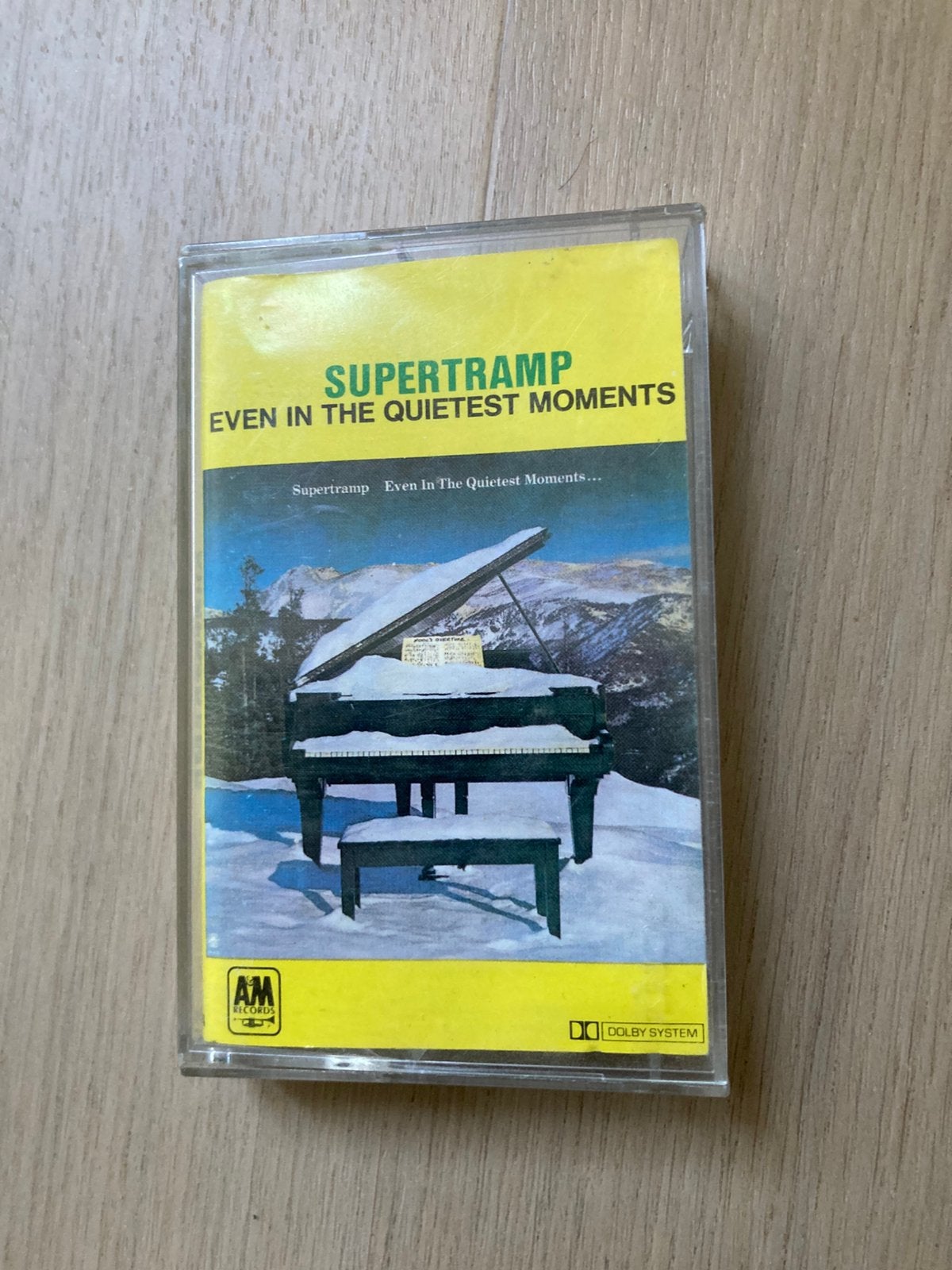 Supertramp met oa give a little bit, Verzenden, Gebruikt, 1 bandje, Origineel