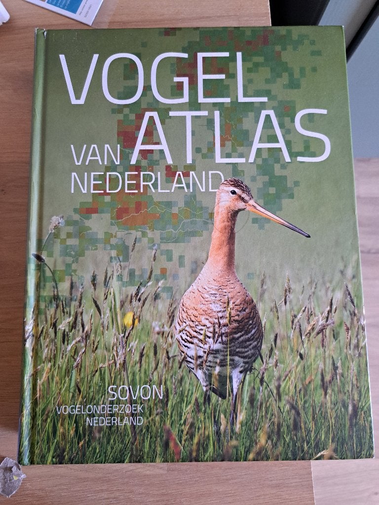 Vogelatlas van Nederland vogel atlas Sovon, Sovon, Ophalen of Verzenden, Zo goed als nieuw, Vogels