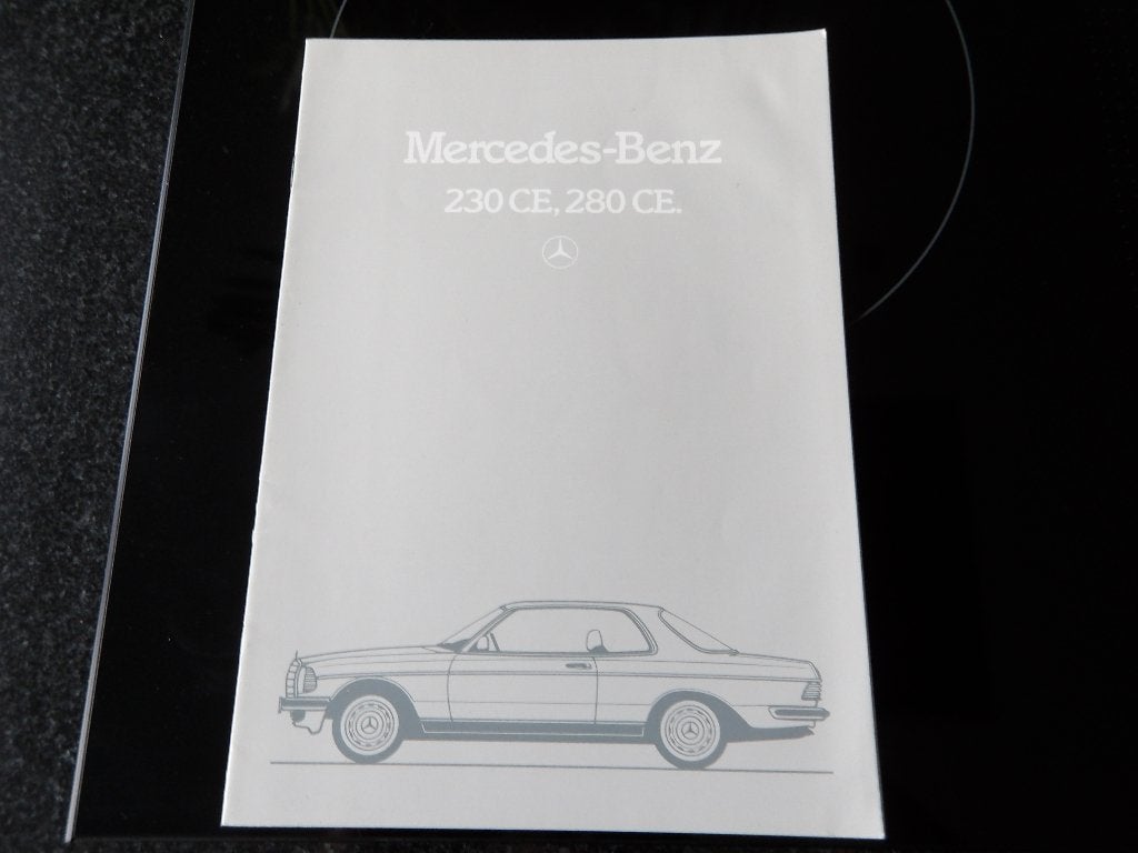 Mercedes-Benz 230 CE, 280 CE Brochure, Ophalen of Verzenden, Zo goed als nieuw, Mercedes