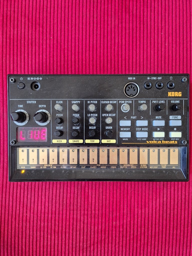 Korg Volca Beats, Muziek en Instrumenten, Ophalen of Verzenden, Gebruikt, Korg