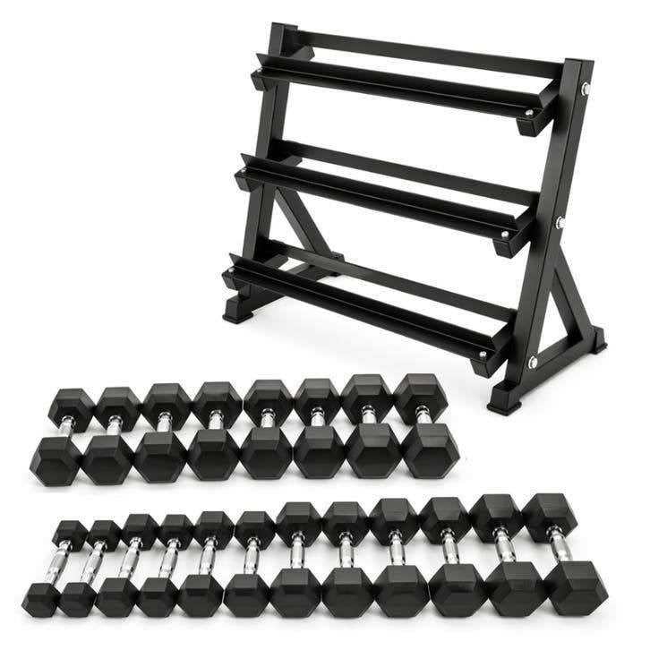 PH Fitness Hexa Dumbbells - Voordeelset 2,5-25KG, Dumbbell, Support@phfitness.nl, PH Fitness, Ophalen of Verzenden