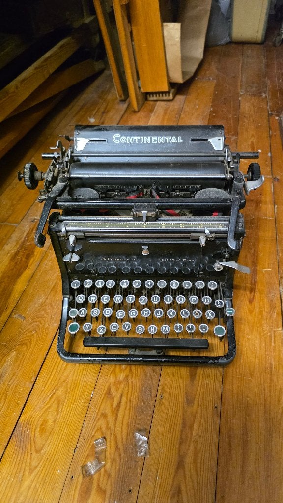 antieke typemachine, Diversen, Typemachines, Ophalen of Verzenden, Gebruikt