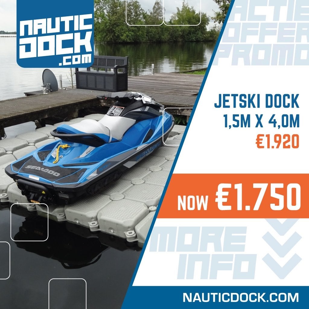 Bootlift 1,5 x 4,0 m | NauticDock | JETPORT | Waterscooter, Schoonmaak, Info@nauticnederland.nl, Nieuw, NauticDock